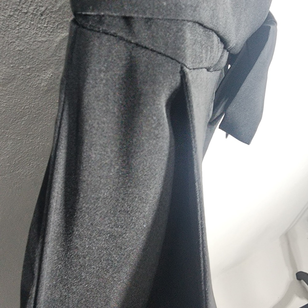 All Row Black Sleeveless Wrap Front Jumpsuit with Side Tie DM1178 Womens Small - Picture 6 of 14